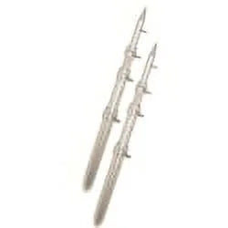 Telescoping - - Gun Aluminum/Silver Rupp 18' Poles Top Outrigger