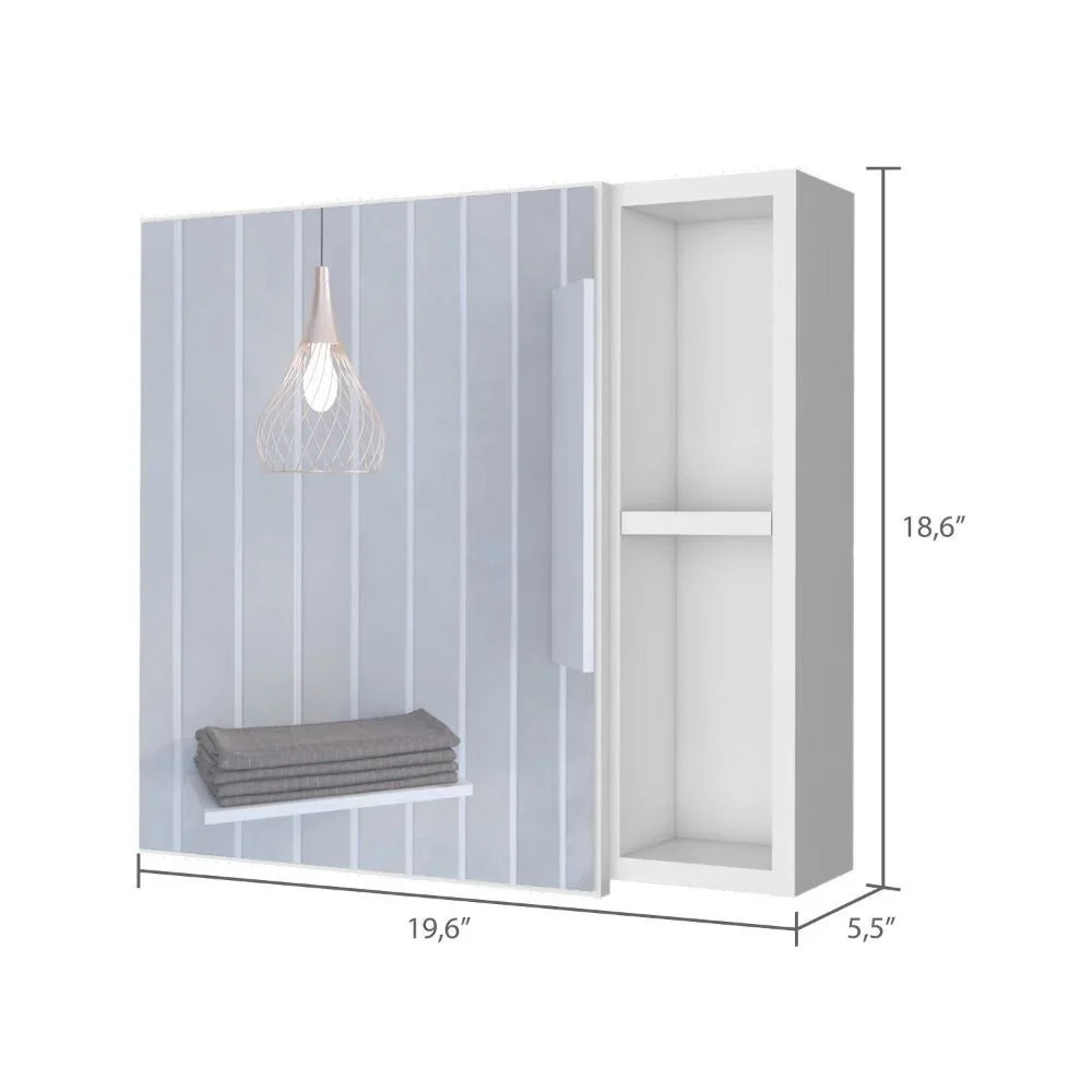 Cabinet Medicine Elegant - 24.25 Upgrade Style | 2-Shelf