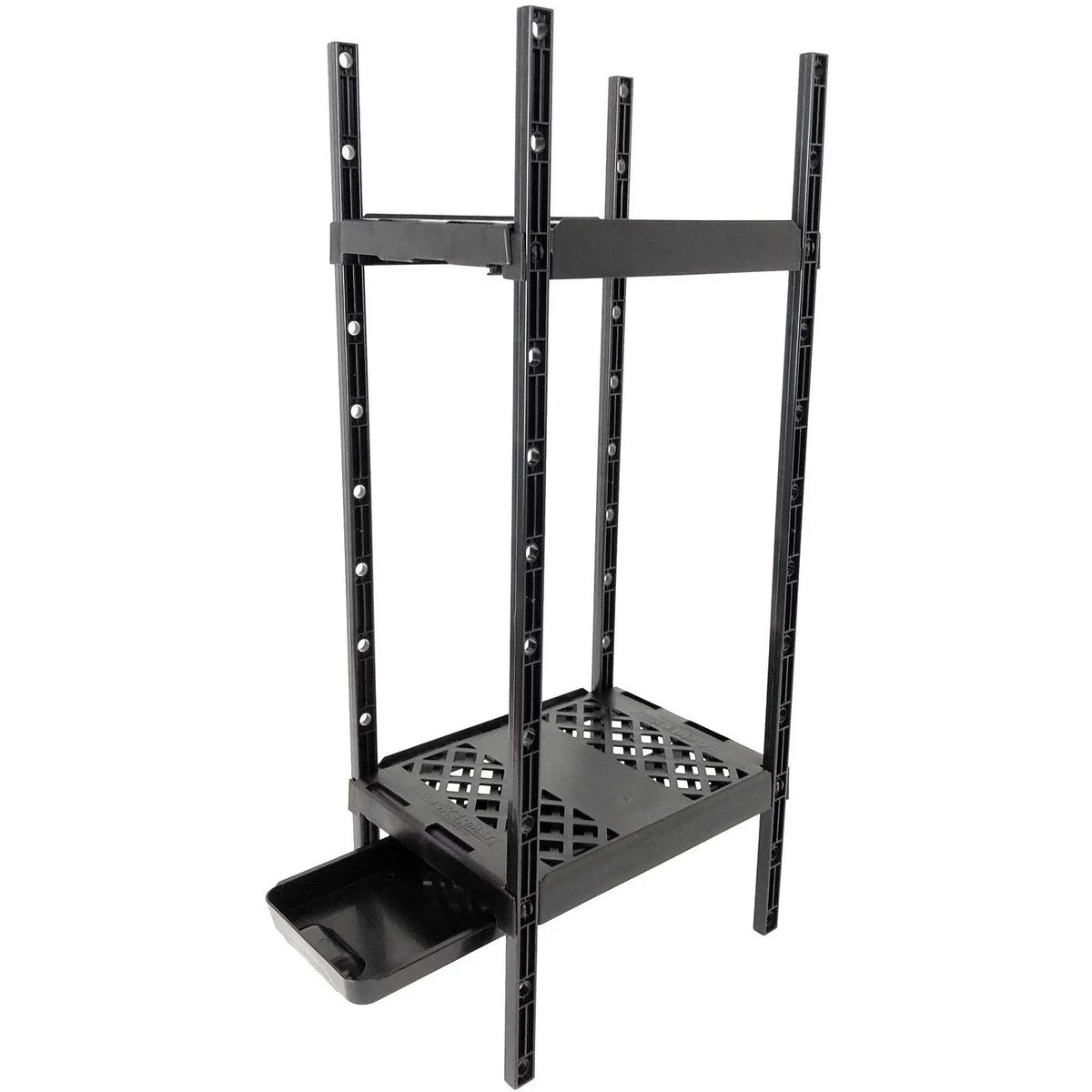 LockerMate Locker Height to Black Most Adjustable Lockers, Width Shelf, and School Double Fit
