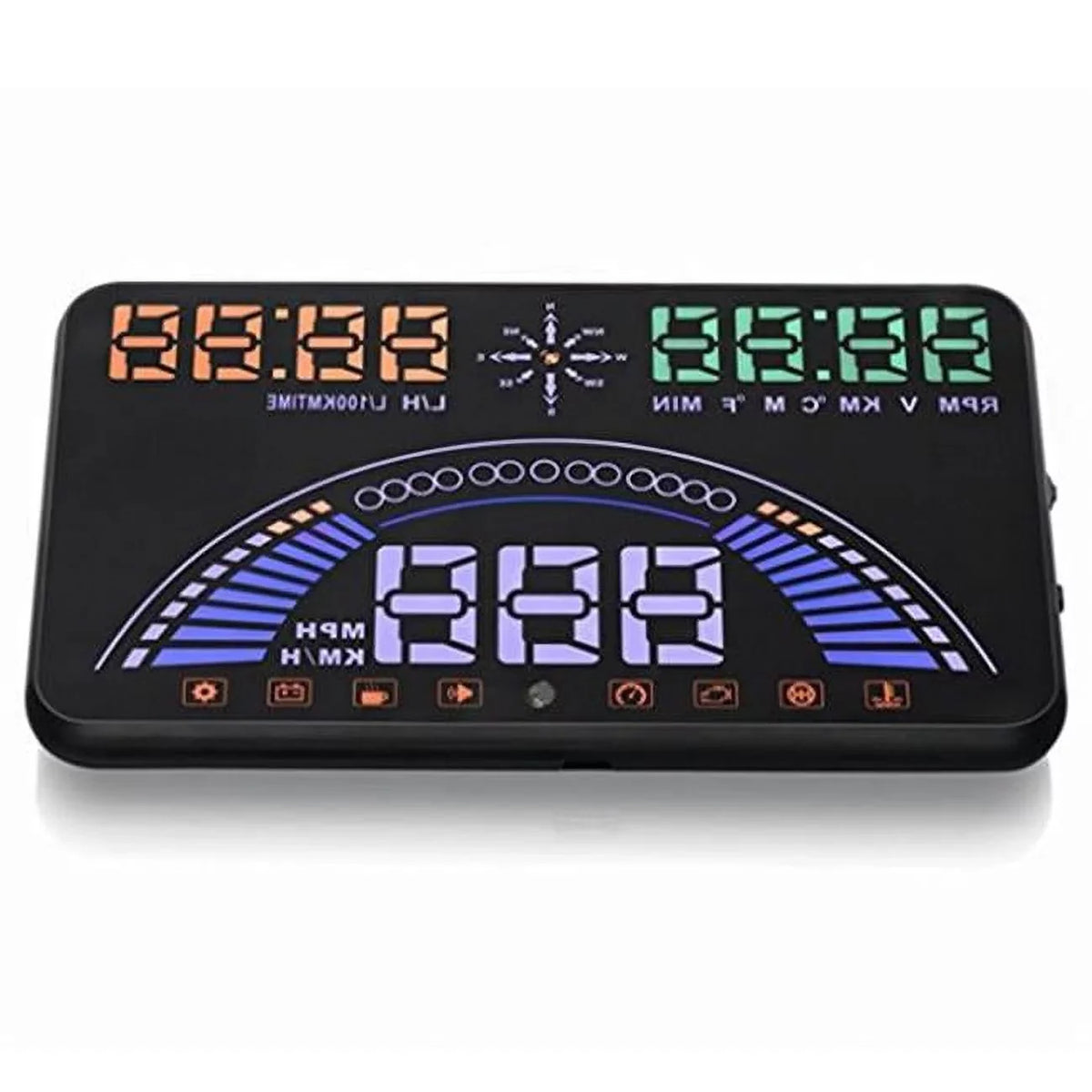 Vthud7 Heads-up Boyo Cradle Display Reflector With 5.8"
