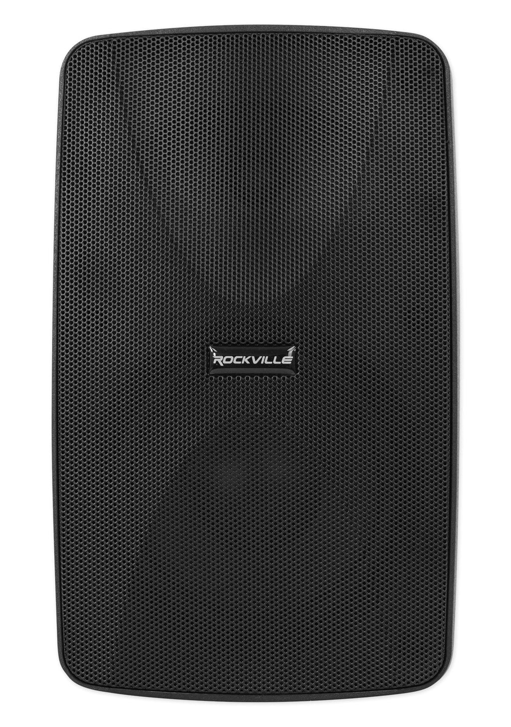 Speakers Receiver+6) Rockville MATRIX Home Multi ROCK Wall Ceiling+2) Black Room
