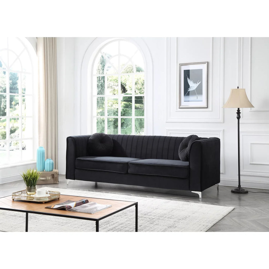 Homestock Sofa Boxes ( Black G793A-S , 2 ) Style Southwestern