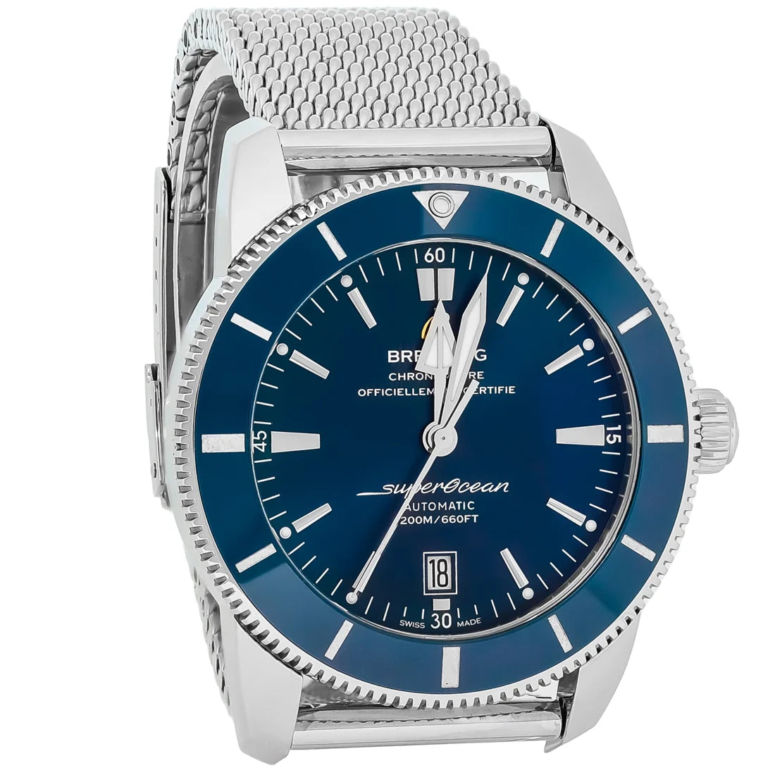AB2020161C1A1 II Watch Automatic Heritage Pre-Owned Swiss Breitling Superocean