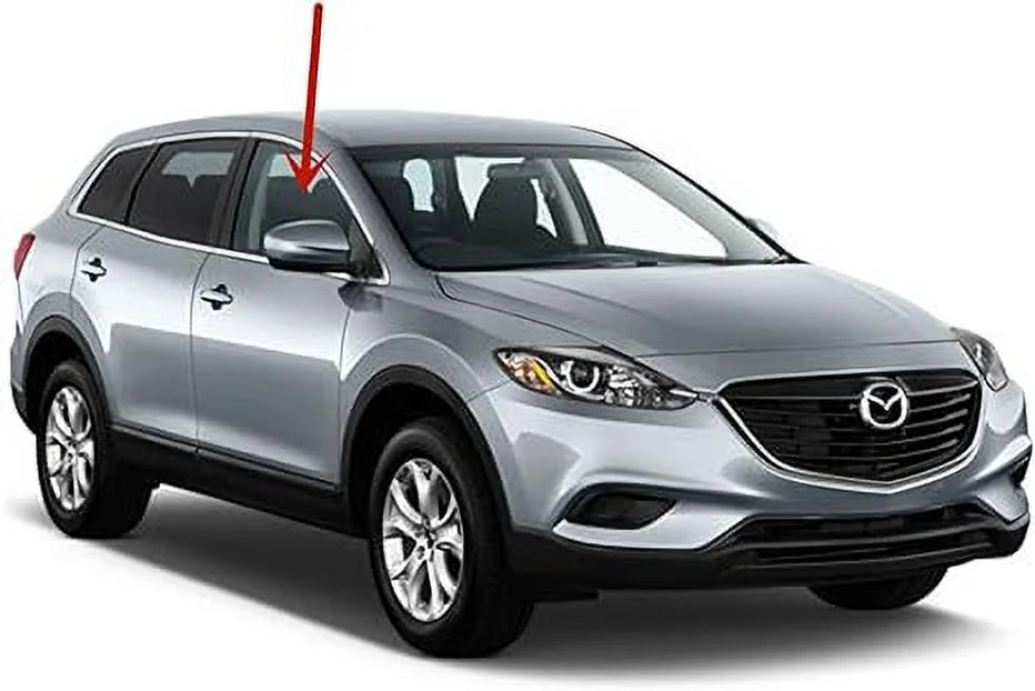 with Glass Window Models Passenger CX-9 Door Mazda Side Front 2007-2015 Right Door Compatible