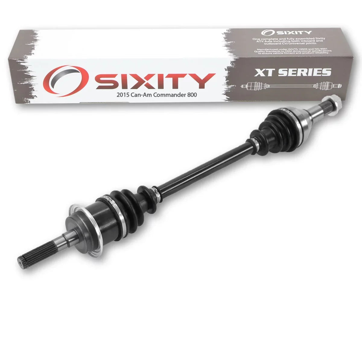 2015 with XT DPS Sixity XT 4X4 Front compatible 800 STD Commander Axle Right - Can-Am