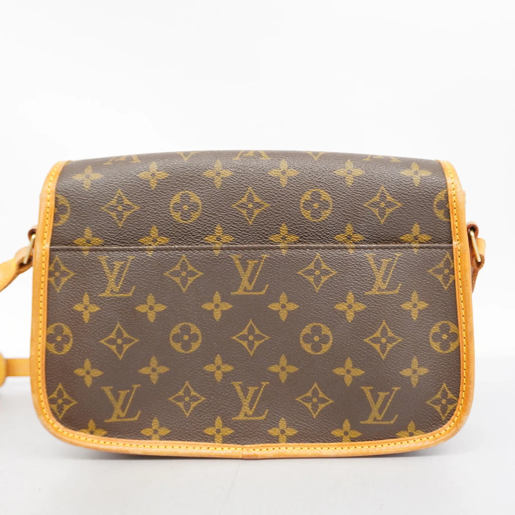 Auth (Fair) Louis Shoulder M42250 Pre-Owned Women's Bag Monogram Sologne Vuitton