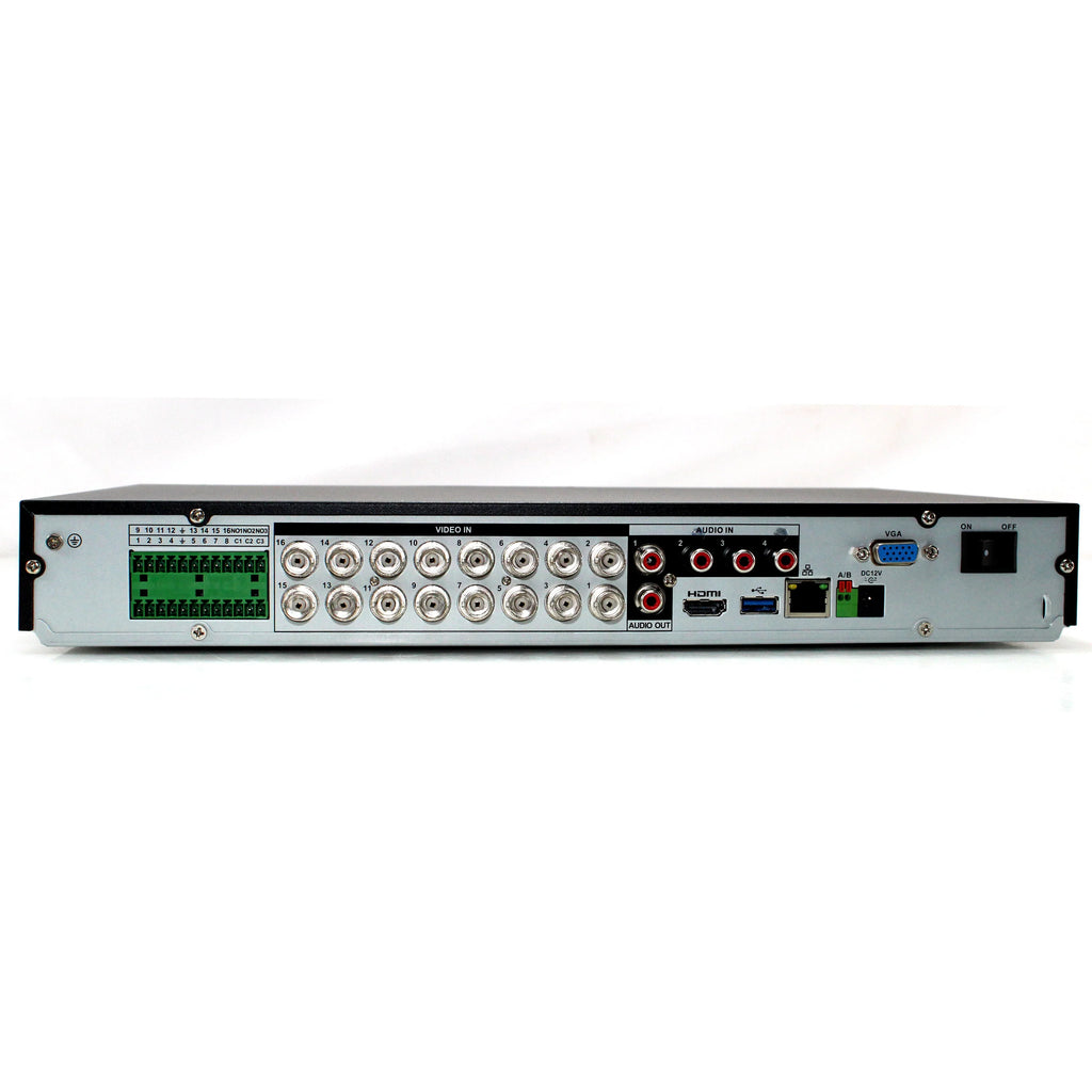 DVR 16 Security 1U Mini ENS Channel Penta-brid 5M-N