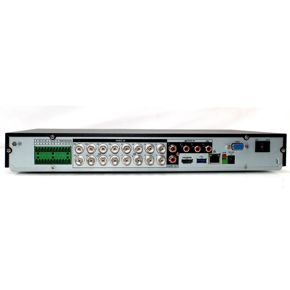 DVR 16 Security 1U Mini ENS Channel Penta-brid 5M-N