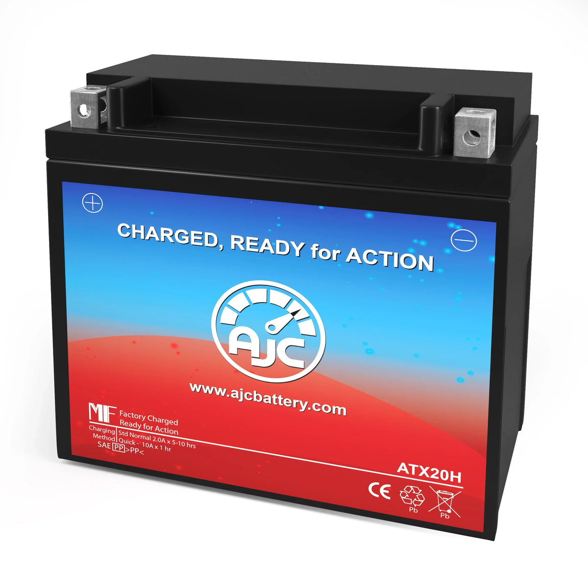 GTx Snowmobile with 550CC (2009) Replacement Battery 550 BRP (Ski-Doo) Compatible Battery AJC