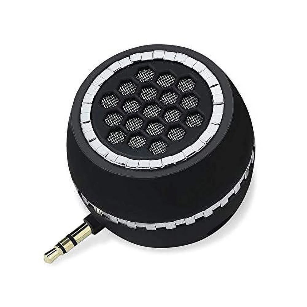 Mobile Speaker Audio Phone FIYAPOO Line-in Mini Interface 3.5mm Portable with Speaker Smartphone/Tablet/Computer 3W AUX for Speaker,