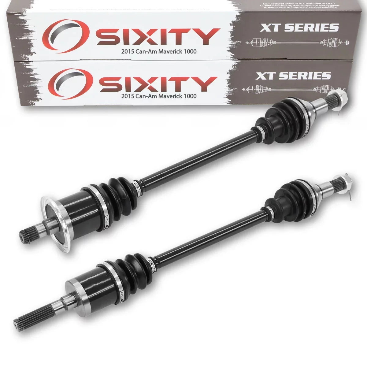 Left Maverick 2 compatible Axle Front XXC 1000 with 4X4 XT Sixity pc 2015 - Right Can-Am