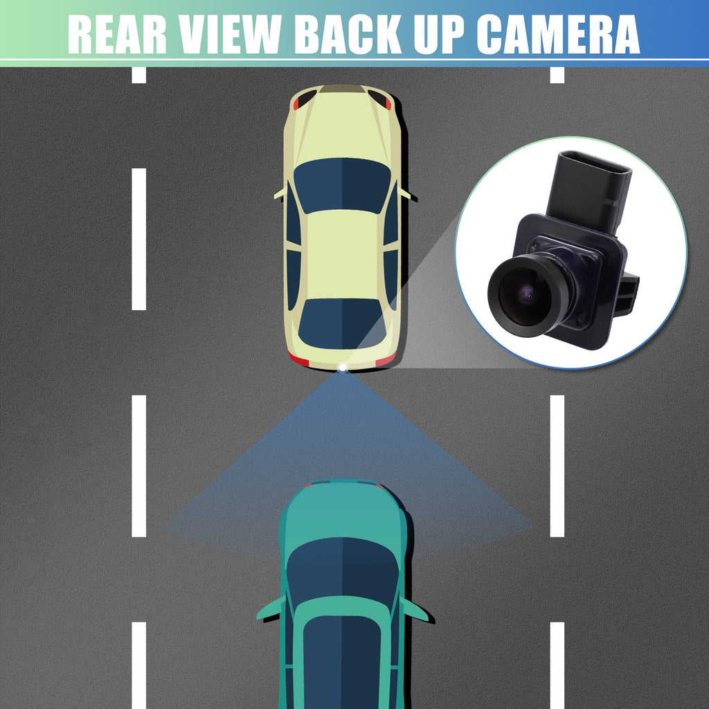 Backup Ford Replace ET4Z-19G490-A Reverse Camera Up Camera Car Rear Parking Back 2013-2014 Waterproof View Edge for