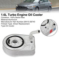 Tucson For 13-20 Oil Cooler Kona Engine Veloster Sonata 1.6L Elantra 26410-2B740