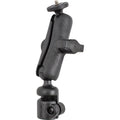 Tele-Mount base camera pole Mounting - rubber, - - composite RAM 1" pole, kit adapter) mount high-strength (telescopic threaded ball, with