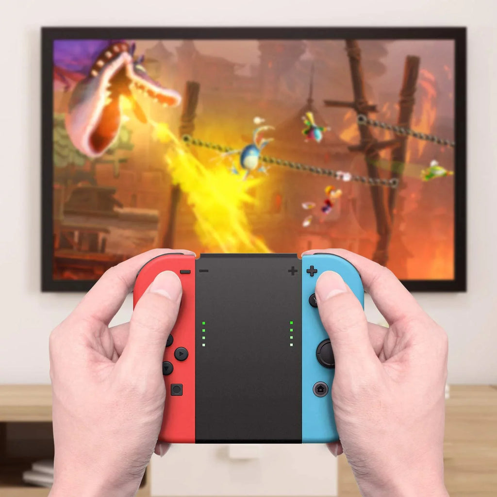 for Switch Joy-Con, Strap Game for Switch Gamepad with Handle Nintendo 5-in-1 Grip Wrist Connector Handle NS