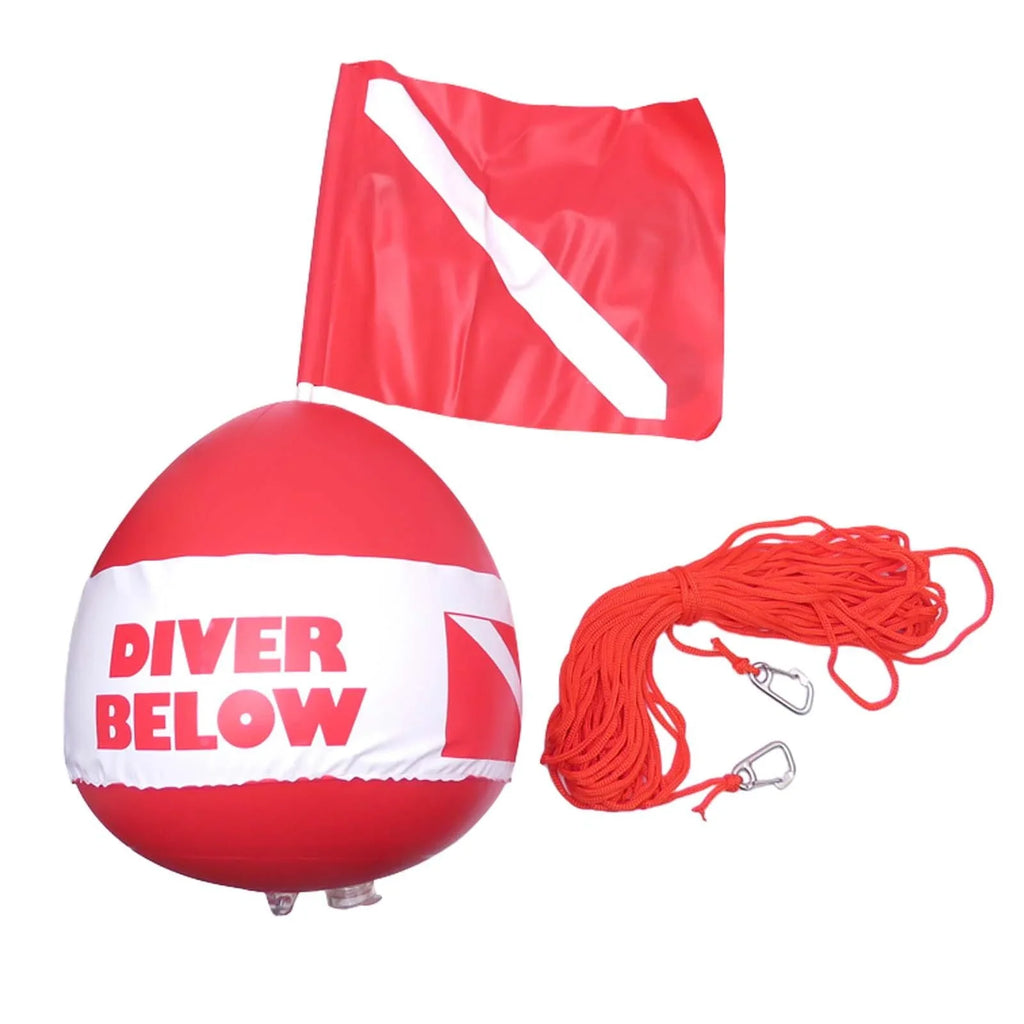 Visibility Buoy Float Dive Float Diving, Flag for funtasica Fishing ing, Floater Surface , Inflatable Flag High Dive
