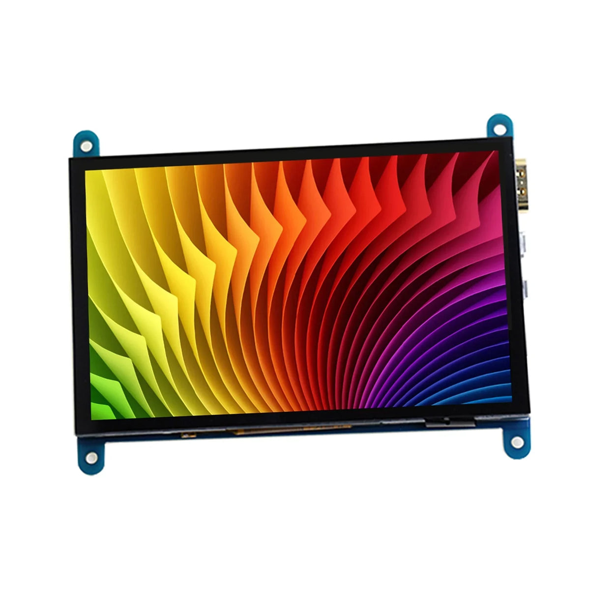 Resolution 800*480 Display Interface Small Monitor USB Tool Inch Andoer Compatible Raspberry Touchscreen Portable Capacitive 5 Pi HD with with HD