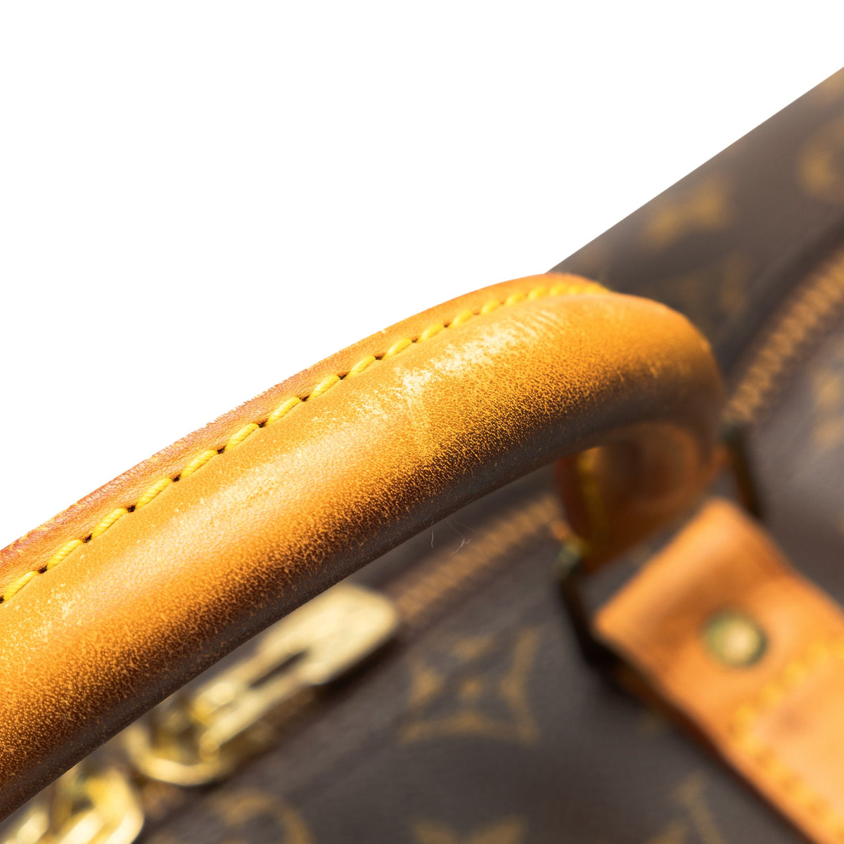 Bag 50 Travel Canvas Unisex Brown (Good) Vuitton Authenticated Monogram Keepall Pre-Owned WeekenderBag Louis
