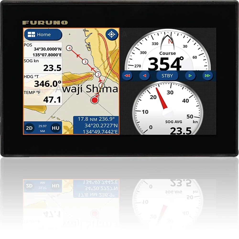 7" Furuno GPS/Fishfinder Combo GP1871F