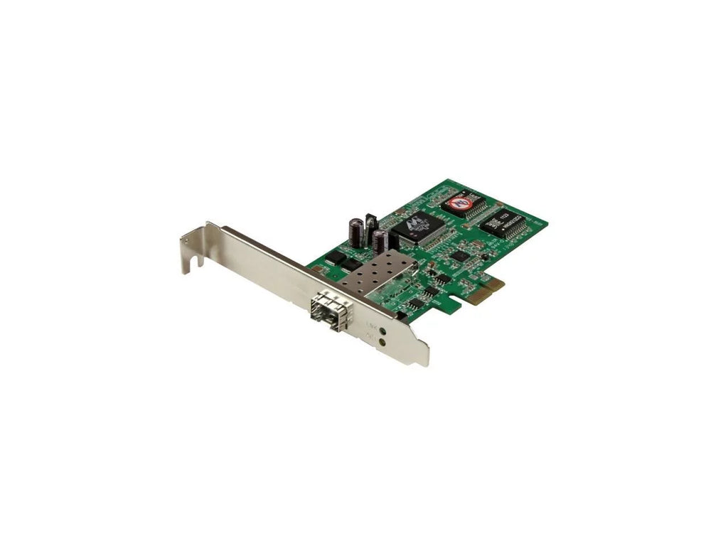 Network StarTech.com Ethernet Card Card w/ Express Fiber Network PCI Adapter SFP PCIe Open SFP Gigabit NIC -
