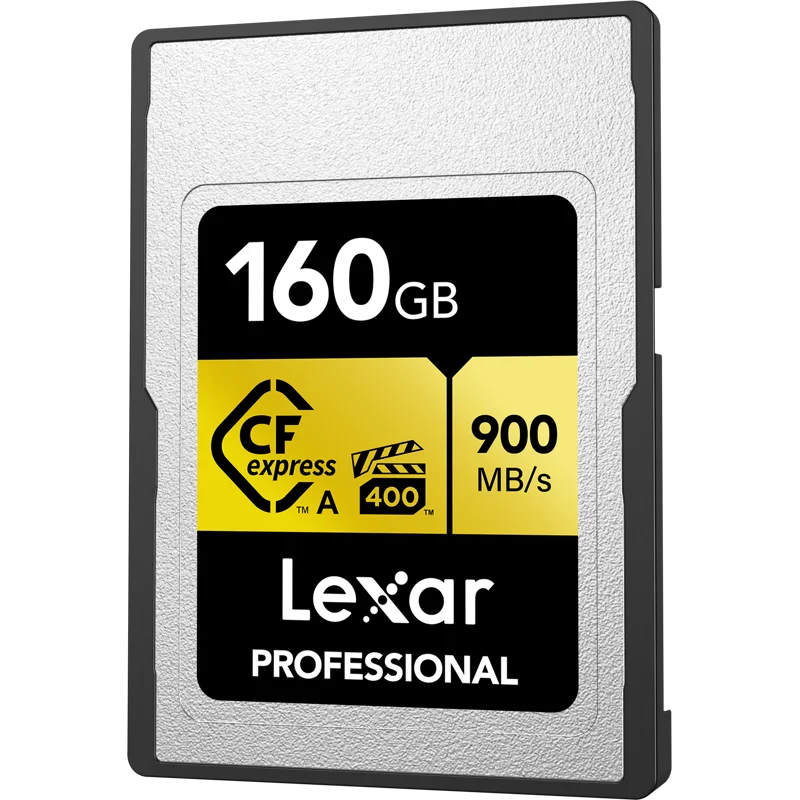 Card, Type A CFexpress 2 R900/W800 Memory Pack Gold Pro Lexar 160GB of