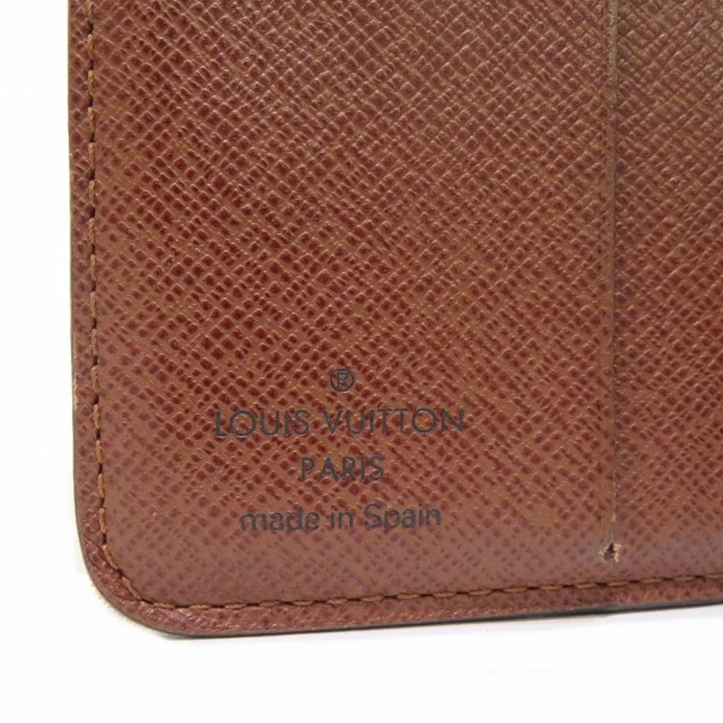 Men's Zip Bifold Vuitton Wallet Women's Louis Pre-Owned M61667 Monogram (Fair) Compact