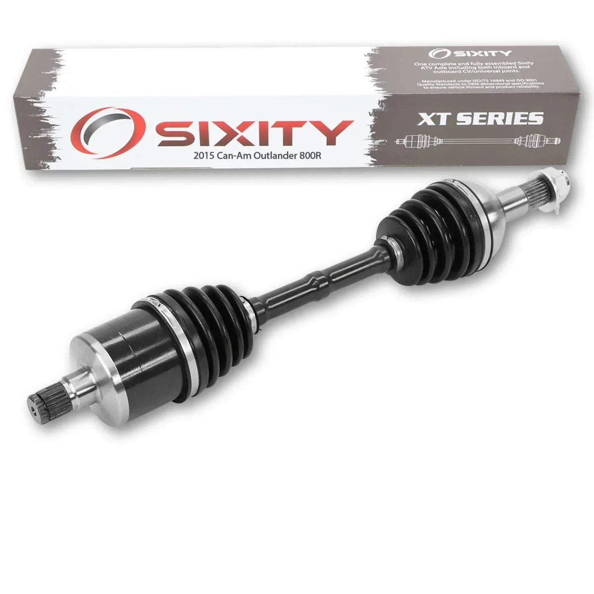 Outlander compatible with Axle XT EFI 800R Left - 2015 Sixity Can-Am 4X4 Rear