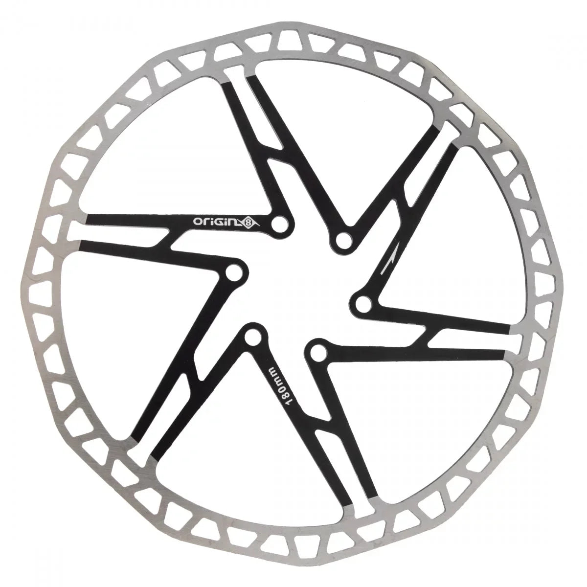 Rotors 1p Bk Brake Part 180mm One-Piece Origin-8 Disc 6b Rotor Disc SpeedCheck