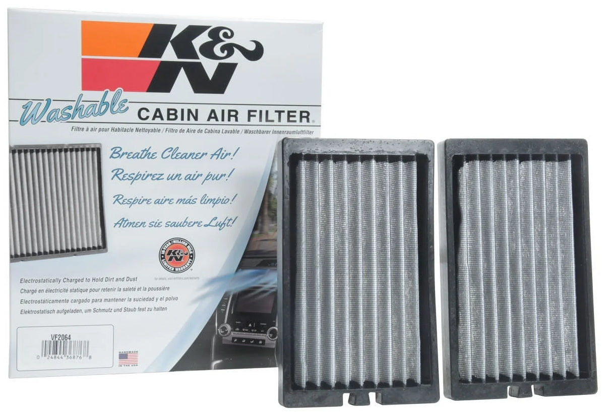 CABIN AIR K&N DESIGN) VF2064 (2 FILTER PIECE