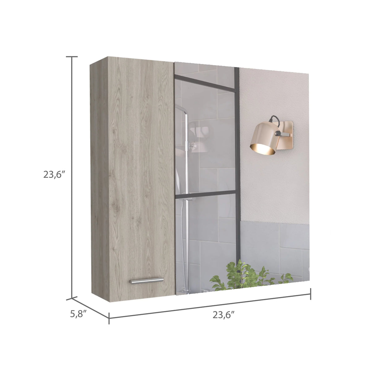| Cabinet 4-Shelf Medicine Storage Ample Elegant