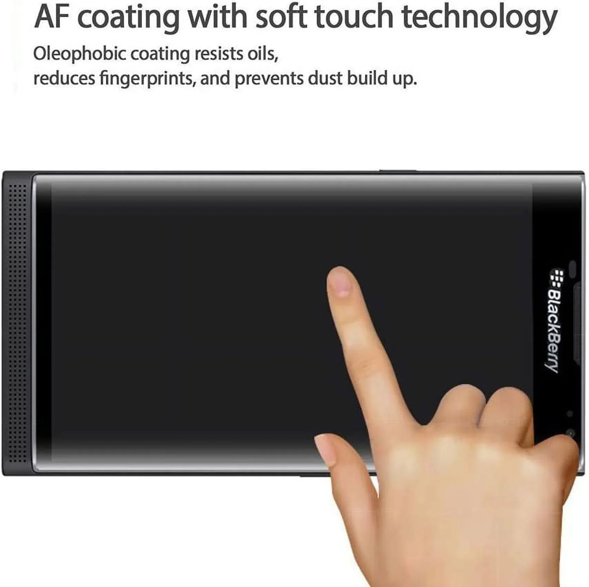 [9H Glass Tempered [Bubble-Free] Zshion Protectorï¼Œ3D Priv Coverage Full Hardness] BlackBerry for Screen