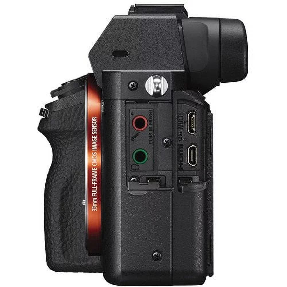 ILCE7M2/B Card, Card , 64GB Plus Alpha Mirrorless Tripod, a7 Memory Essential Additional Reader With Battery, Soft II Sony Camera Bag, Accessories
