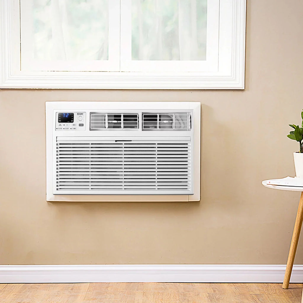 with Through-the-Wall Kool Remote, BTU 8,000 115-Volt Quiet Conditioner White Emerson Air