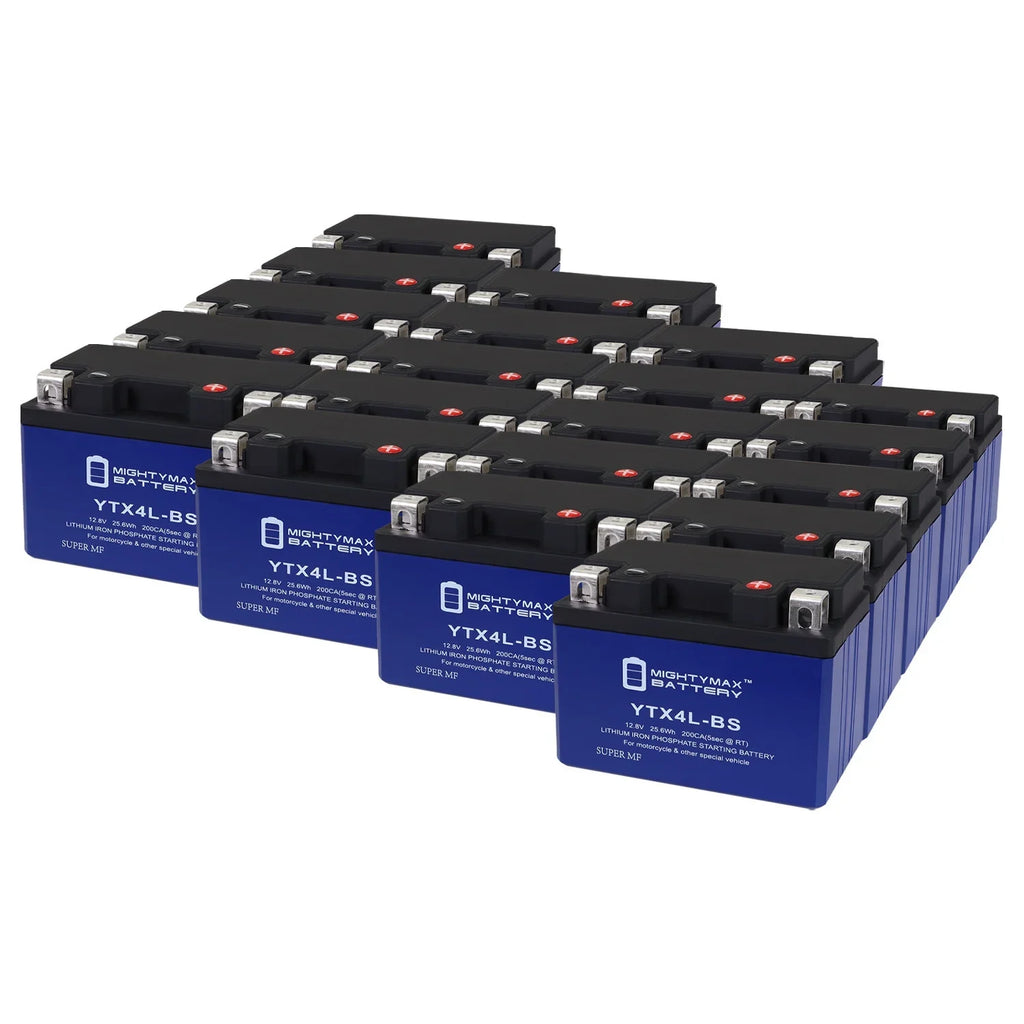 20 97-01 Replacement Pack YTX4L-BS GS Battery - Compatible Sea-Doo Lithium with