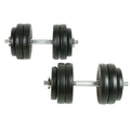 18-Piece Comprehensive Set Dumbbell Workout Versatile Weight of lb Home Options