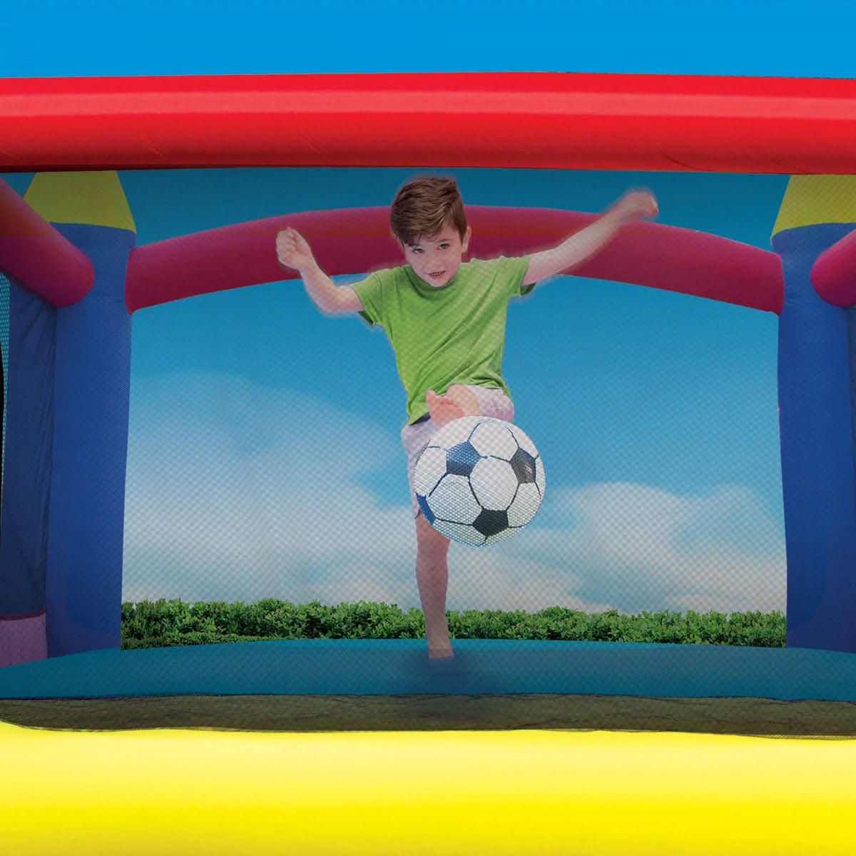Set Slides 2 with Fun Blower N’ and House Slide Complete Bounce Banzai Air