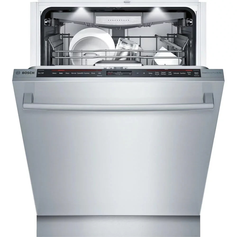 Rack Bosch 3rd dBA with Stainless Dishwasher 38 SHX89PW75N